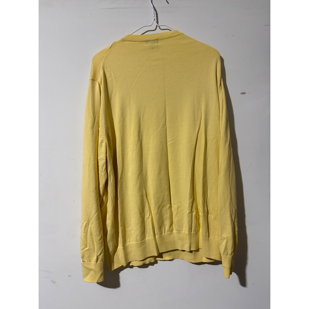 Uniqlo Mens Yellow Crew Neck Cotton Knit Sweater XL 351-445578 - Picture 6 of 6